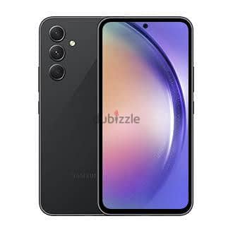 Samsung A54 مساحة 256 لون أسود