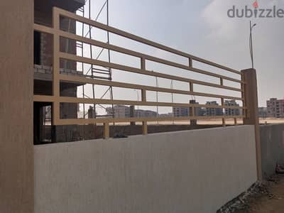 سور حديد باكيات٥  متر الباكيا