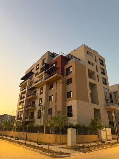 Apartment for sale in District 5, New Cairo, by Marakez, 161 sqm, 3 bedrooms, 3 bathrooms, semi-finished, open landscape view, EGP 11.8M down payment,