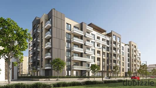 شقة سكنية _ فى الثروة الخضرا _ الشيخ زايد _ غرفتين 122م _ بمقدم 10% واقساط متساوية على 10 سنين