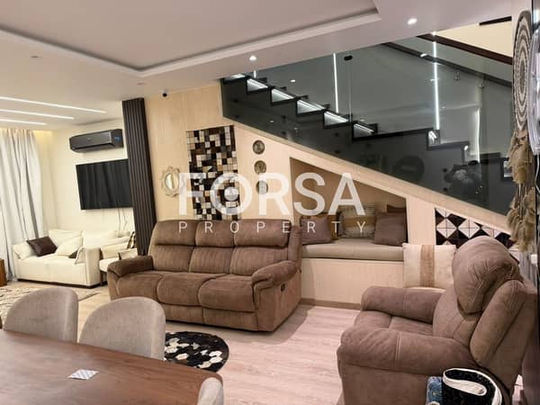 Villa Townhouse Corner for Sale in Hyde Park Fifth Settlement | Ultra Lux Finishing Private Swimming Pool Fully Furnished & Ready for Delivery