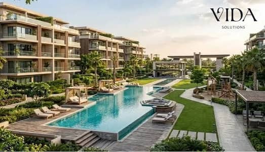 60 sqm one-bedroom apartment for sale in One District compound, Sheikh Zayed—located opposite Al Rabwa. Available with 0% down payment