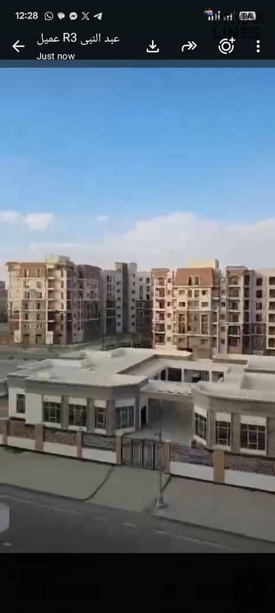 فرصة مميزة للإيجار القانوني في العاصمة الإدارية R3  مساحة 152 متر – الدور الثاني بعد الأرضي  3 غرف نوم و2 حمام
