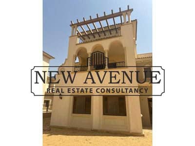 Immediate delivery Standalone Villa view on Golf and Park semi finished for sale in Opal City Gate New Cairo developed by Qatari Diar