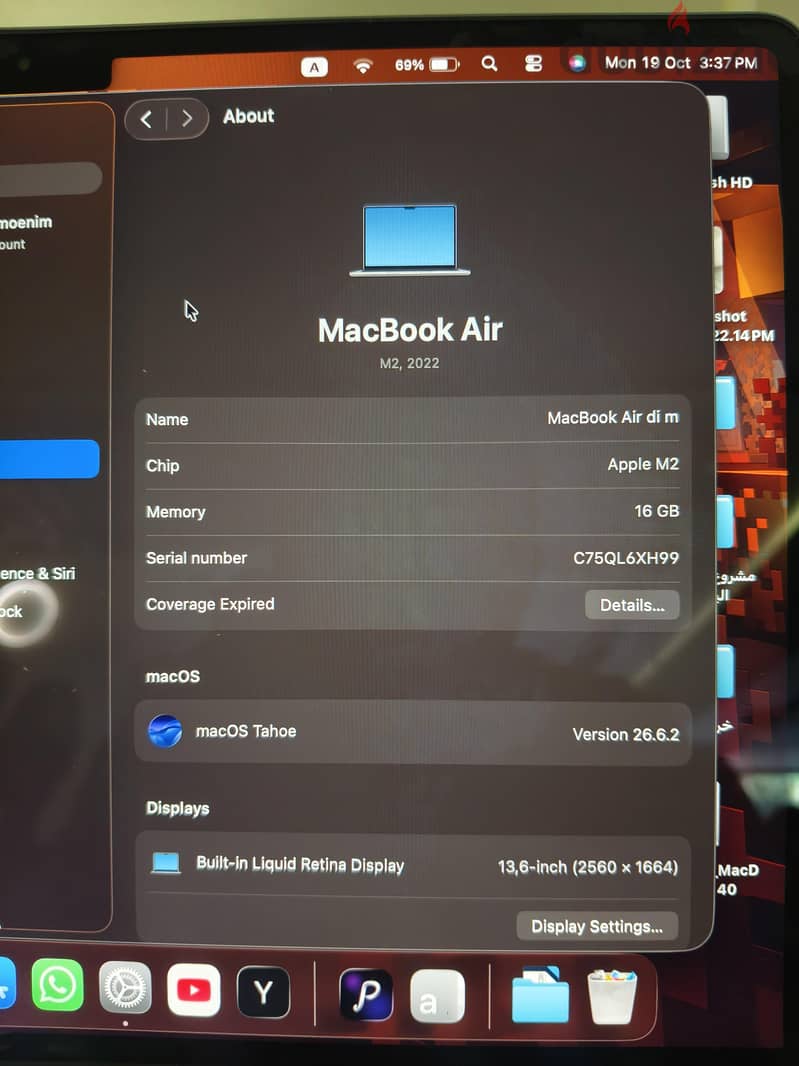 mac air m2 2022 2