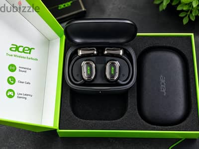 سماعات ايربودز acer AHR 140ا اوريجينال  بشاشة ديچيتال