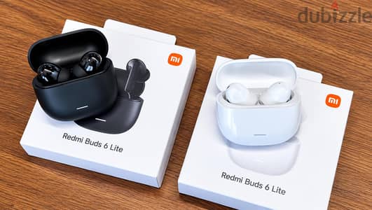 سماعات ايربودز Redmi Buds 6 Lite الاوريجينال وبتشتغل على الابلكيشن