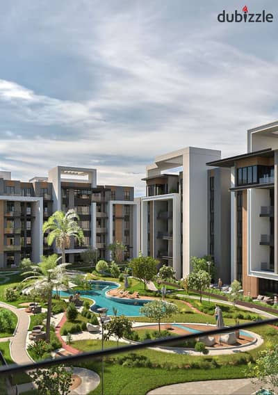131 sqm Apartment for sale in Zatt Compound directly on Club Road in Hdayek october with only 10% Down payment and installmets up to 10 years