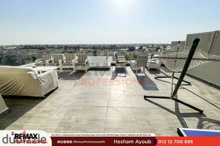 مطلات مفتوحة موقع و مساحة مميزين مجهز بالكامل دوبلكس للبيع في هاسيندا باي العلمين
