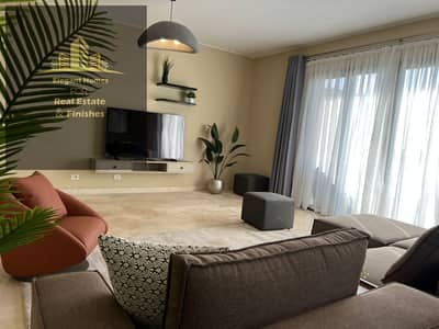 For rent furnished 3 bedrooms unit in sodic villette