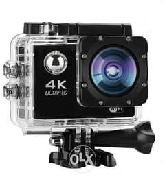 كاميرا اكشن 4k/ultra. HD تتمكن من التصوير تحت الماء بجودة عالية 0
