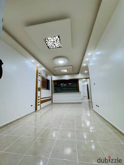 شقه للبيع في اسكندرية العجمي شاطئ النخيل بجوار البحر تشطيب التـــــــــــرا لوكس