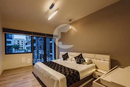 LAST UNIT READY TO MOVE APARTMENT FULLY FINISHED 3 BEDROOMS AT A PTIMR LOCATION SIX WEST BY SODIC PRIME VIEW FLEXIBLE PAYMENT PLAN UP TO 10 YEARS