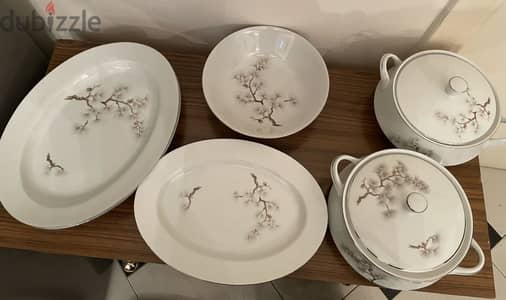 طقم صيني / اطباق / Dinnerware / Plates / Bowls / Cups