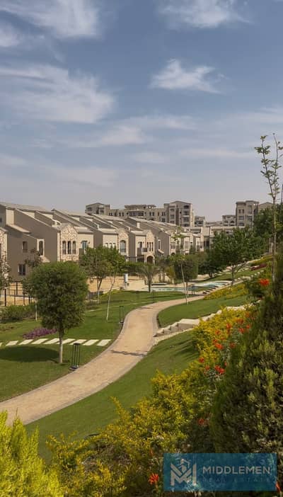 تاون هاوس كورنر علي مساحة ارض 380م موقع مميز استلام فوري في جرين سكوير المستقبل سيتي - Green Square  Mostakbal City