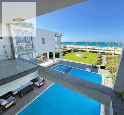 Ready for Viewing – Fully Finished Villa with private pool in Fouka Bay with Prime View  • Unit Type: Villa • Built-up Area: 252 m² • Location: Fouka Bay – North Coast • Status: Ready for viewing • Finishing: Fully finished  Project Features:  Prime locat