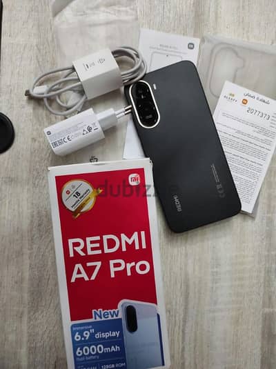 Redmi A7 Pro استخدام  اسبوع واحد معاه جميع مشتملات