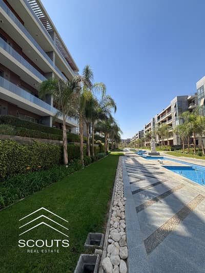 شقة 164م للبيع استلام فوري بفيو لاندسكيب في لافيستا الباتيو اورو بالتفسيط La Vista El Patio Oro التجمع الخامس قرب الجامعة الأمريكية والجولدن سكوير