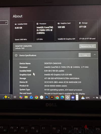 Dell latitude 7480