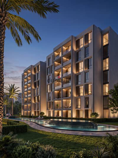 Apartment for sale in Mokattam, The Novelist Compound, in the finest area of the Upper Plateau on the New Mokattam Corniche.