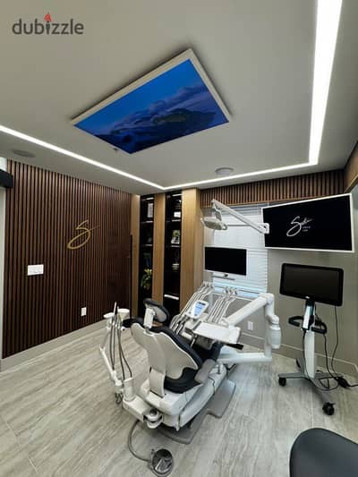 Medical clinic for sale ((fully finished)) in the heart of the Fifth Settlement   _ Prime location directly on the Southern Teseen Street, next to down down   (fully finished clinic