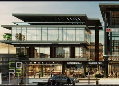 محل تجاري 27.75 متر + مساحة خارجية 9.45 متر للبيع في 01 Strip Mall – حدائق أكتوبر | موقع مميز