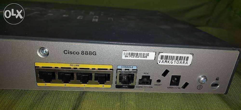 Cisco 888G-K9 Router - Cisco 888G راوتر للبيع 6