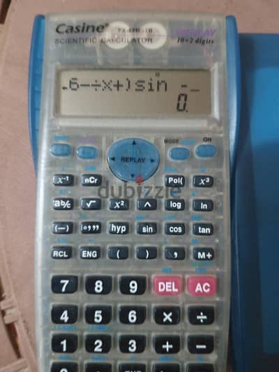 آلة حاسبة علمية Casine FX-82MS مستعملة بالغطاء الأصلي