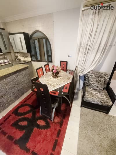 Furnished studio with a garden in Al Rehab City at a special price for quick rental