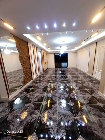 Apartment 150m for sale in Alexandria Al-Ajami Palm Beach just a few steps from the sea luxurious finishing the apartment is a corner overlooking two streets