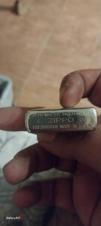 ولاعة zippo اصلى انتاج ٢٠٠٥