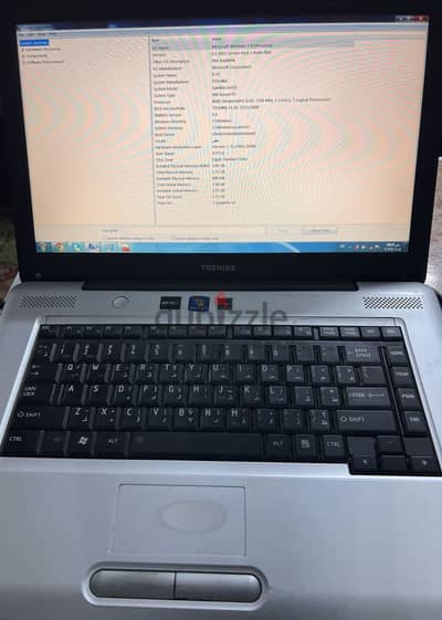 لاب توب توشيبا مستعمل