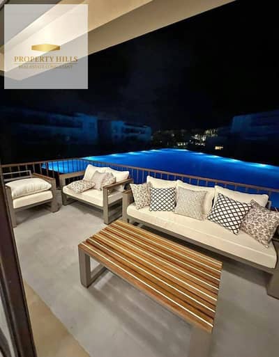 Luxury Chalet with Direct Pool View & North-Facing Orientation in Marassi, North Coast