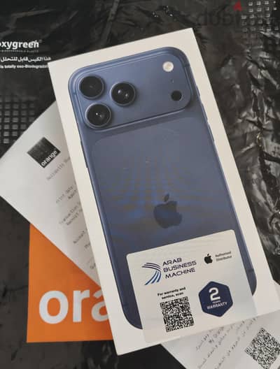 iPhone 17 Pro Max 512 متبرشم ضمان الوكيل