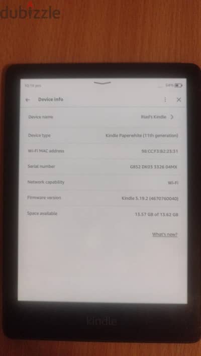 Amazon Kindle Paperwhite g11
