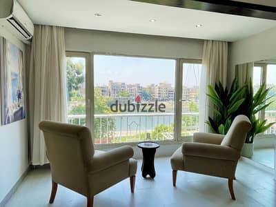 Furnished apartment for rent on the Nile in Zamalek