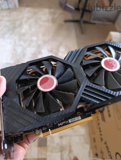 كارت شاشه بيشغل اي لعبه rx580   جيجا 8