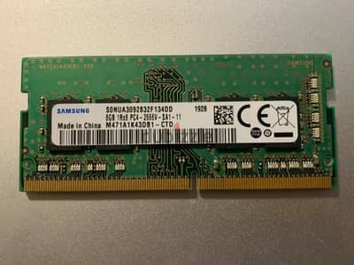 بيع رامه 8 جيجا للاب توب ddr4