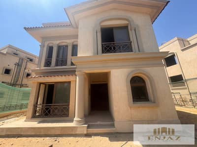 Villa for sale in Madinaty, model D3, in the newest phase of Talaat Moustafa villas, with payment plans over 10 years and the lowest total price avail