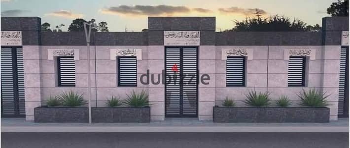 مدفن للبيع في مقابر  البستان مدينتي طلعت مصطفى مساحة 40 متر