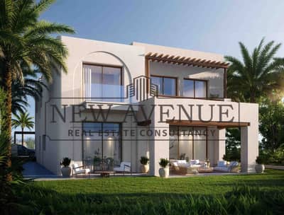 فيلا مميزة للبيع في سعاده الساحل الشمالي Saada North Coast فى موقع متميز  فيو لاجون وتشطيب كامل الاستلام 2028