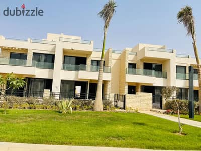 تاون هاوس للبيع في مدينة نور من طلعت مصطفى بإطلالة وايد جاردن فيو وأقل مقدم وتسهيلات 10 سنوات