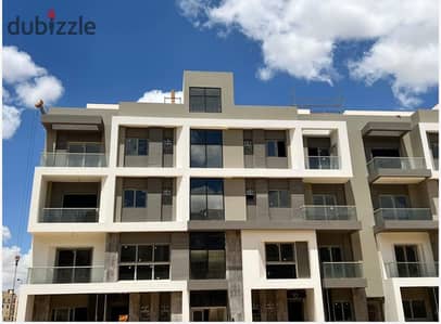 Apartment for sale in Sheikh Zayed in the Terrace compound next to Nile University and behind Arkan