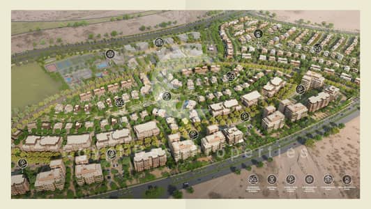 آخر وحدة! شقة ٣ غرف ١٦٤م+تراس | متشطبة | Crescent Walk