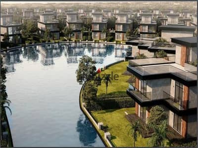 Special Twin Villa Directly Landscape & Pool View In New Zayed