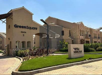 Townhouse for sale in Green Square – Very prime location with a stunning landscape & lagoon view, 3/4 finished!