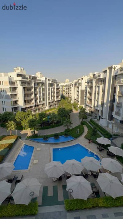 Apartment for sale in the Fifth Settlement, located minutes away from 90th Street, behind Hyde Park, a few minutes from the American University