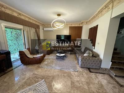 Corner twin house (450 sqm) in Katameya Residence Fully furnished, including home appliances, for rent