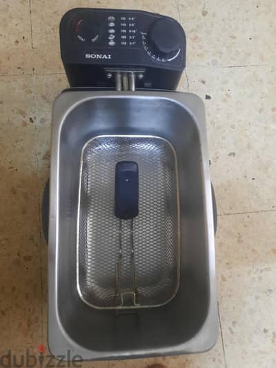 قلاية كهربائية بالزيت سوناي Sonai 2000W استانلس