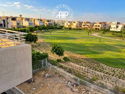 Twin House for Sale | Golf Extension – Palm Hills Spacious twin house with an open view in Golf Extension.